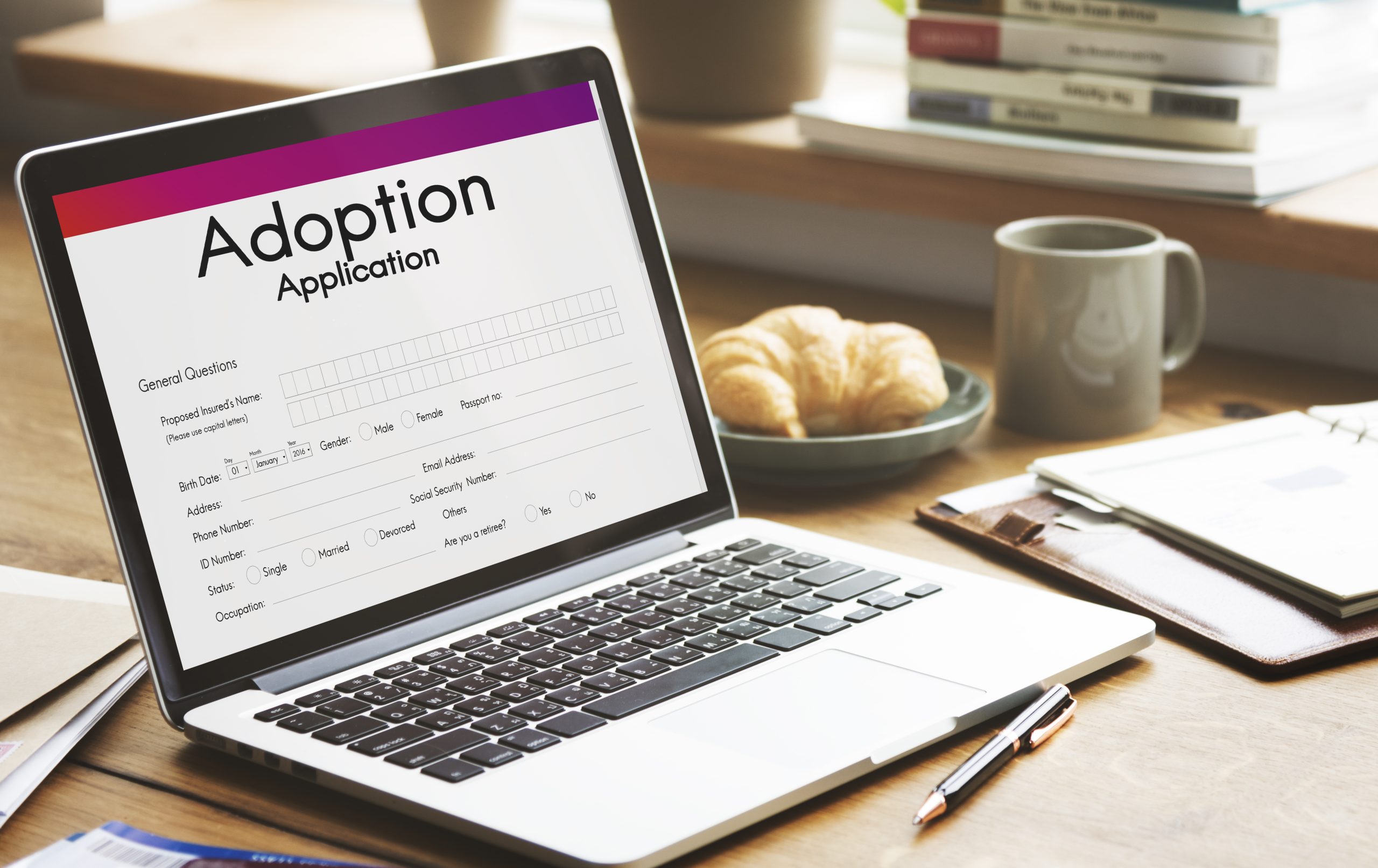Adoption Application Family Guardianship Support Concept