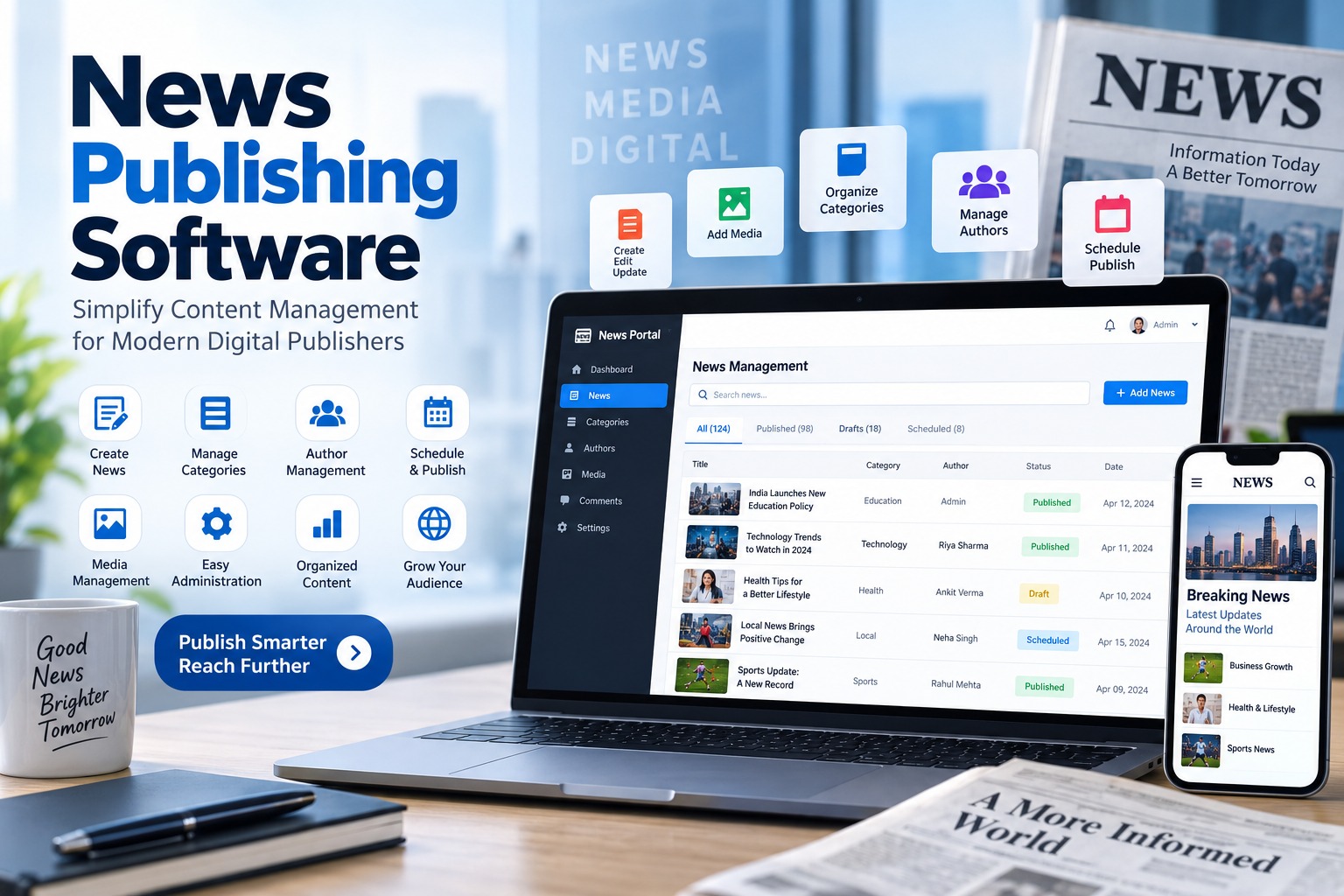 News Publishing Software: A Smarter Way to Manage Digital News